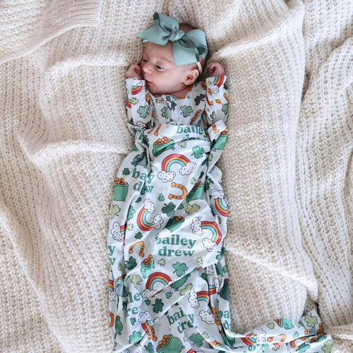 Customizable Swaddle Blanket - Multicolor